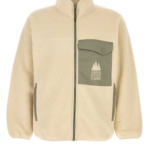 메종키츠네  아이보리 파일 재킷 PM02136WM2031 P700