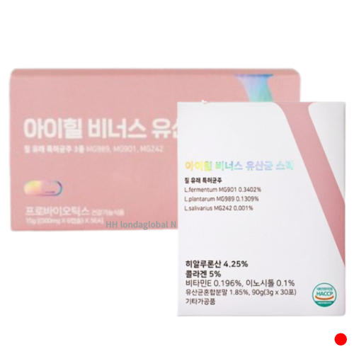 <b>아이힐</b> 비너스 여성 유산균 캡슐 + 스틱 <b>장</b> 건강 2종