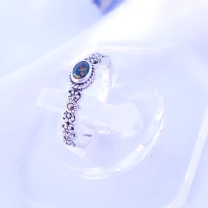 블랙오팔 마카사이트 실버 반지, 리페어링