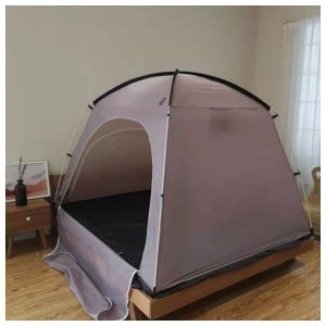 겨울 방한용품 보온효과 난방 텐트/매트 세트 A (2인용)