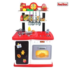 레드 주방놀이세트 주방놀이 레드박스 역할 소꿉 뉴세트