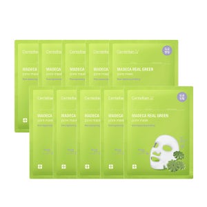 동국제약 센텔리안24 마데카 리얼 그린 포어 마스크 코팩 10개 /코팩추천 모공 집중케어