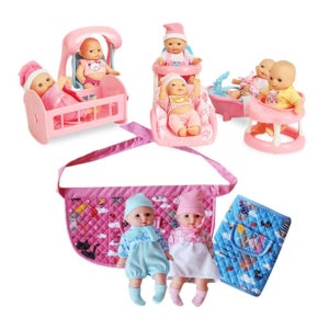 엄마놀이 아기인형 어부바 포대기 세트 아이생일선물 완구