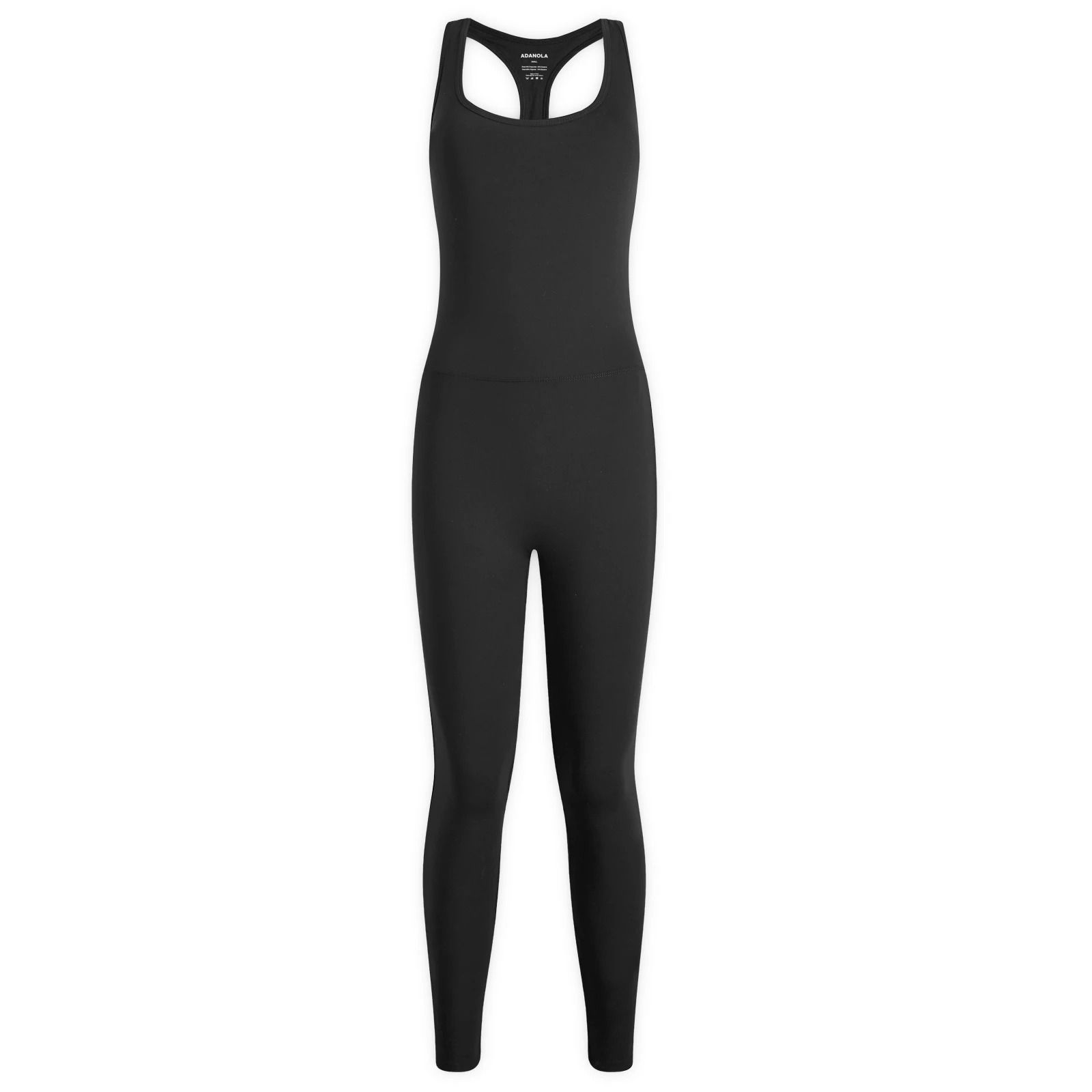 ADANOLA 스쿱 넥 바디수트 STIRRUP UNITARD BLACK Ultimate Scoop Neck Bodysuit Black 145704956