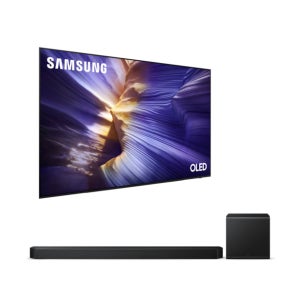 삼성전자 2025 OLED SF90 (209cm) 풀 모션 슬림핏 벽걸이형+5.1.2ch 사운드바 Q800F KQ83SF90-W18