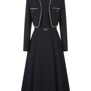 [모다아울렛][JJ JIGOTT]펄 포인트 플레어 원피스 +재킷세트/GRAA0OP311 춘천점