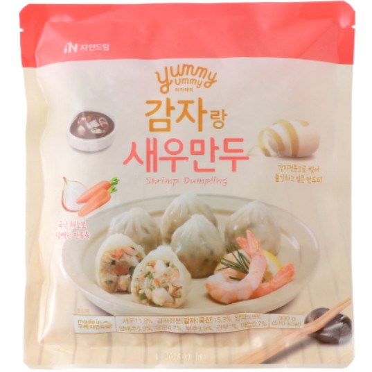 IN자연드림 감자랑 새우만두