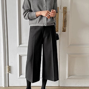 리모드 울 큐롯 팬츠