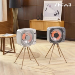 2025 신일 에코팬 큐브히터 더블(2대) 혼합구성_크림베이지( SEH-BE800P)+뉴트럴그레이(SEH-KA800J) TV상품