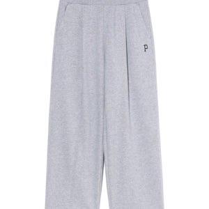 [펜듈럼] 캠퍼 로고 원턱 와이드 스웨트 팬츠 MELANGE GREY (LO6PU186-097) LO6PU186-097
