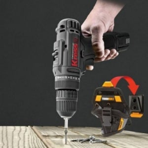 KRESS 리튬이온 충전드릴 12V 드릴 세트 충전드릴 브러쉬리스 12V 모터