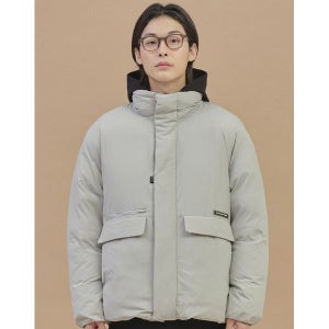 [질스튜어트스포츠]  JILL SPORTS 남여공용 그레이 덕다운 푸퍼 패딩 JMJU2D872G2