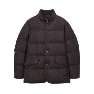 [마에스트로]  와인 멜란지 울 구스다운점퍼 MAJU2D301D2