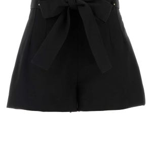 몽클레르  블랙 폴리에스터 블렌드 반바지 K10932B0001954A36 999