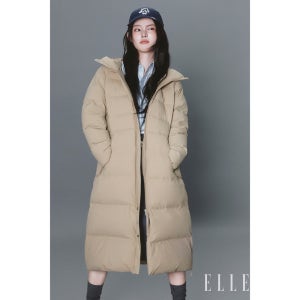 [코오롱스포츠][KOLON SPORT]여성 쿠치 벨티드 롱 다운(TVJDW25622BEI)