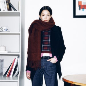 타미힐피거 우먼 클래식 피코트 T22F7WCT206WL1B60