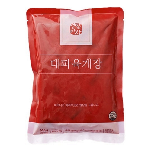엄마밥상 대파 육개장 성분 분석