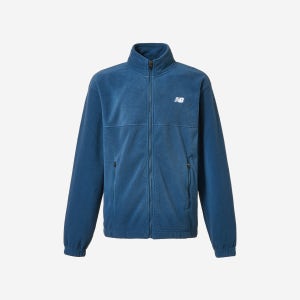 뉴발란스 NEW BALANCE UNI 에센셜 플리스 스텐드넥 집업 NBMDF42103