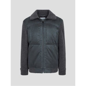 갤럭시 라이프스타일 경량 하이브리드 니트 믹스 다운 점퍼  그린  GC5938M11M