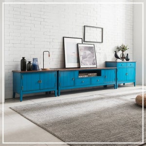 리체갤러리 [무료배송] 클레식 빈티지 엔틱 엘라 블루 꼬망 드레스 세트