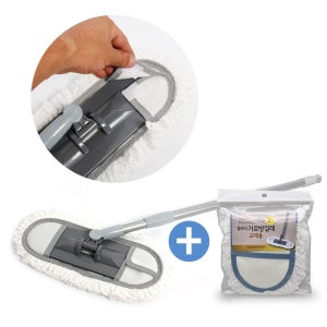 1개입 클래식청소상품 교체형청소도구 클래식 가로방걸레 교체용 마대걸레 마포 대걸레