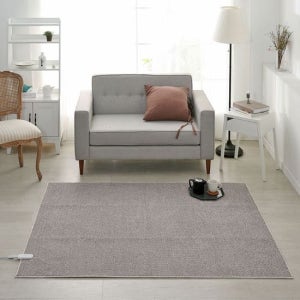 보국 워셔블 온열러그 러그가 러브해 브라운