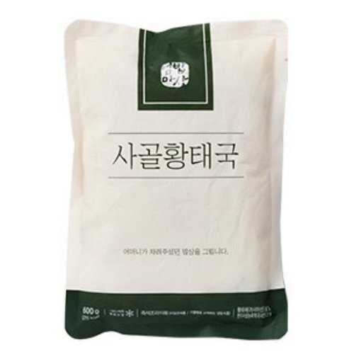 엄마밥상 사골황태국 성분 분석
