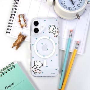 [HH] 메가 맥세이프 젤하드 케이스[메가_왕왕 귀여워 발라당]