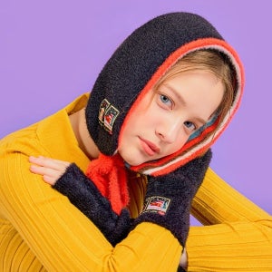 이어 워머 - Cluster Stripe, 방한 보온 겨울 귀마개 귀덮개 귀도리 헤어밴드