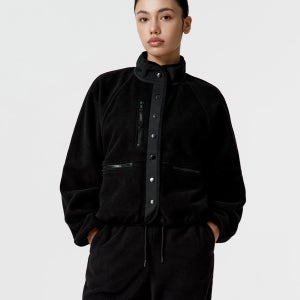 웜터치 소프트 플리스 오버사이즈 자켓