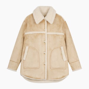 [시슬리]2025 WINTER 미디 리버시블 무스탕 SALEE3561BE