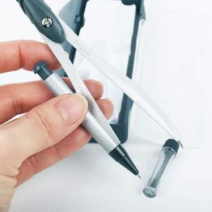 색상랜덤 샤프 1세트 일체형 컴퍼스