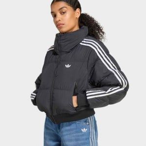 [아디다스] 크롭 합성 다운 퍼퍼 - 블랙 / JX2970 JX2970