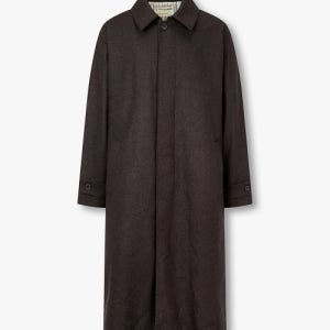 [맨온더분] 플란넬 솔리드 오버 코트_브라운 4715307012 2510620949