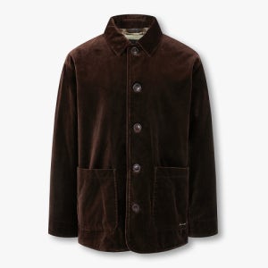 [맨온더분] 벨벳 카라 버튼업 자켓_브라운 4715309015 2509604845