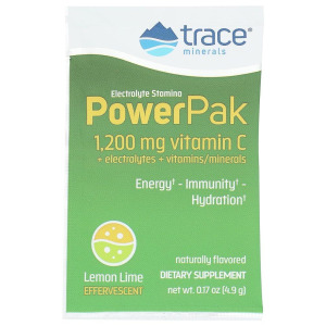 TRACE MINERALS RESEARCH 전해질 스태미나 <b>파워 팩 레몬 라임</b> 4.8g(0.17온스)
