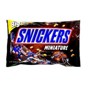 스니커즈 미니어쳐 미니 초콜릿 초코바 1210g