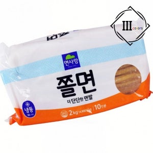 탱글한 쫄면 냉동면 쫄깃한 식감 비빔면 매콤한 양념