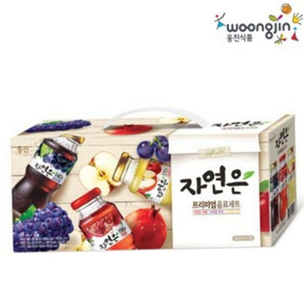 웅진 음료 세트 프리미엄 자연은 혼합 웅진 선물 세트 주스 집들이선물 어린이 답례품 부모님 <b>직장인</b>