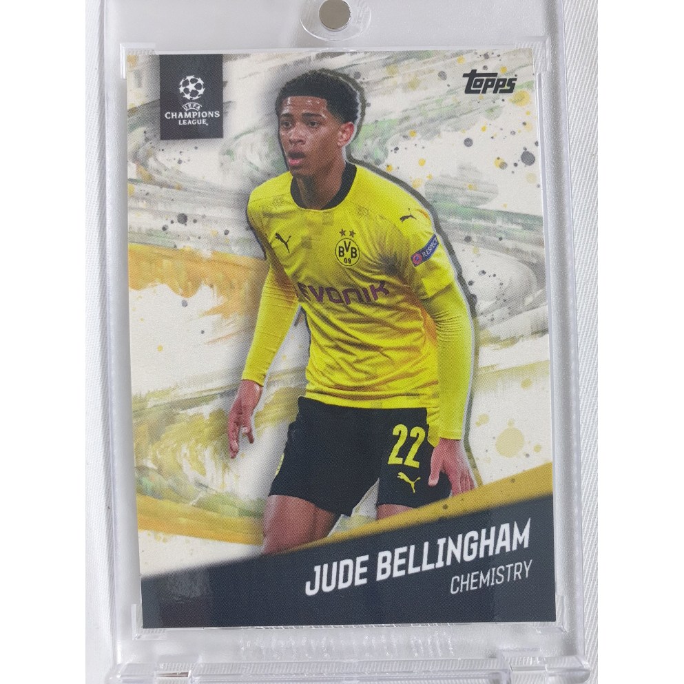 2021 Topps X Giovanni Reyna American Dream 주드 벨링엄 CHEMISTRY 축구 카드  1개