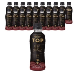 [동서식품] [티오피]동서 맥심 TOP 티오피 심플리스무스 블랙 240ml X 20PET (11763882)