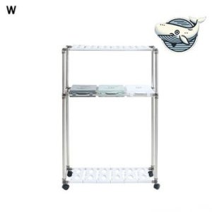 다용도 이동식 수납 선반 실용적인 정리 스탠드