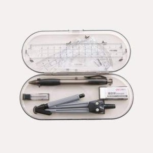 도면 각도기 컴퍼스 10474 세트 제도용품 볼펜 DD 학교준비물