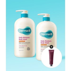 매장정품 DERMAB 데일리 모이스처 바디워시 쥬시만다린 1000MLX 2개 (내러티브 핸드크림50ML 증정)