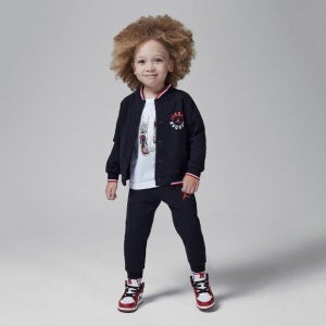 나이키 [나이키] 키즈트레이닝세트 NQK N244ST826P-BK 조던 점프맨봄버세트