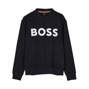 보스 [라벨루쏘] FW25 남성 러버 로고 맨투맨 50487133 001