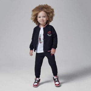 나이키 [나이키] 키즈트레이닝세트 NQK N244ST826P-BK 조던 점프맨봄버세트