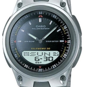 카시오 AW80D-1A 남성용 디지털 아날로그 스포츠 시계 AW80D-1AV 569561