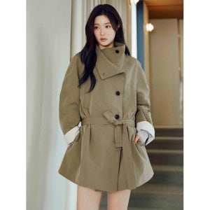 ON&ON 하이넥 하프 트렌치코트 NEW5AR822_43 770687