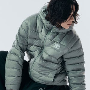 [엄브로] 페더플렉스 경량 후드형 다운 자켓 카키(UQ321CDJ95)